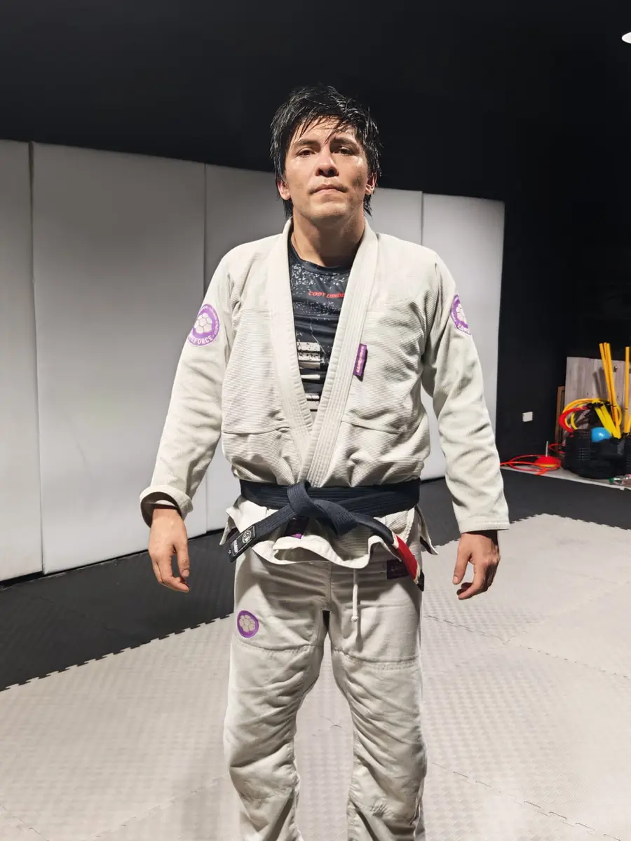 Profesor Diego Soto, fundador de Roka Jiu-Jitsu (Chicureo, Colina)